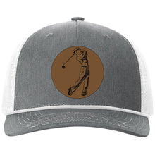 Load image into Gallery viewer, "Inside The Leather" Richardson Cap Meshback Rope Trucker