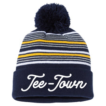 Load image into Gallery viewer, &quot;Tee-Town Classic&quot; Pom Beanie
