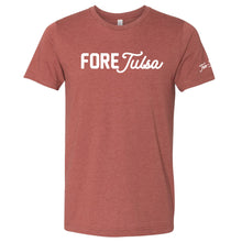 Load image into Gallery viewer, &quot;FORE Tulsa&quot; Unisex Blended Tee
