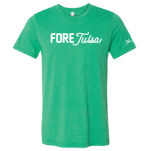 Load image into Gallery viewer, &quot;FORE Tulsa&quot; Unisex Blended Tee
