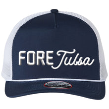 Load image into Gallery viewer, &quot;FORE Tulsa&quot; Imperial Meshback Rope Hat
