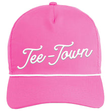 Load image into Gallery viewer, &quot;Tee-Town Classic&quot; Neon Imperial Rope Hat
